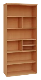 SIN 6 - 10N kancelářská skříň, nika, 2170x1000x400, buk royal